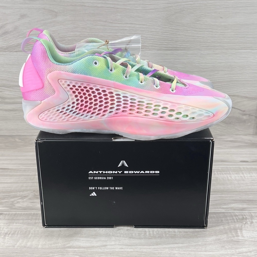 Adidas AE 1 Low 3SSB PE Anthony Edwards Mens Basketball Mens Size 10.5 JR3915